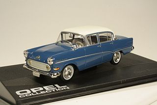 Opel Rekord P1 1957, sininen - Sulje napsauttamalla kuva