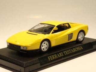 Ferrari Testarossa 1984, keltainen - Sulje napsauttamalla kuva