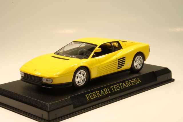 Ferrari Testarossa 1984, keltainen - Sulje napsauttamalla kuva