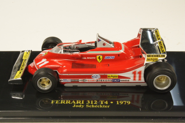 Ferrari 312 T4, 1st. GP Monaco 1979, J.Schecter, no.11