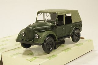 GAZ 69A, mattavihreä - Sulje napsauttamalla kuva