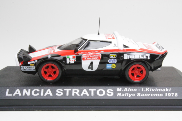 Lancia Stratos HF, 1st. San Remo 1978, M.Alen, no.4