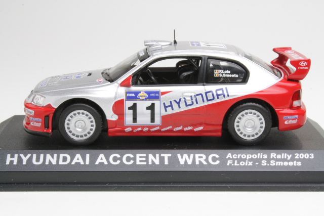 Hyundai Accent WRC, Acropolis 2003, F.Loix, no.11