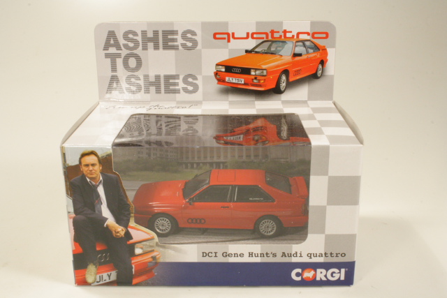 Audi Quattro, punainen "Ashes to Ashes"