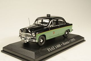 Fiat 1400 Taxi Roma 1955, musta/vihreä