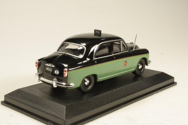 Fiat 1400 Taxi Roma 1955, musta/vihreä
