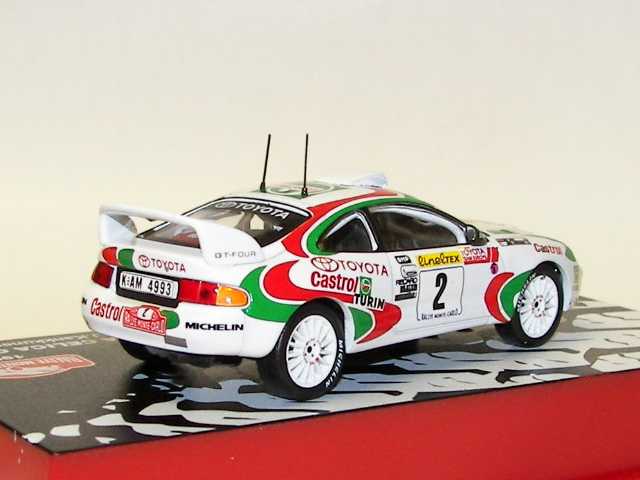 Toyota Celica GT-Four ST205, Monte Carlo 1995, J.Kankkunen, no.2