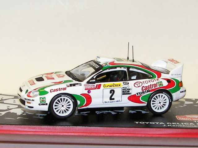 Toyota Celica GT-Four ST205, Monte Carlo 1995, J.Kankkunen, no.2