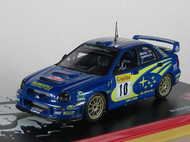 Subaru Impreza WRC, Monte Carlo 2002, T. Mäkinen, no.10