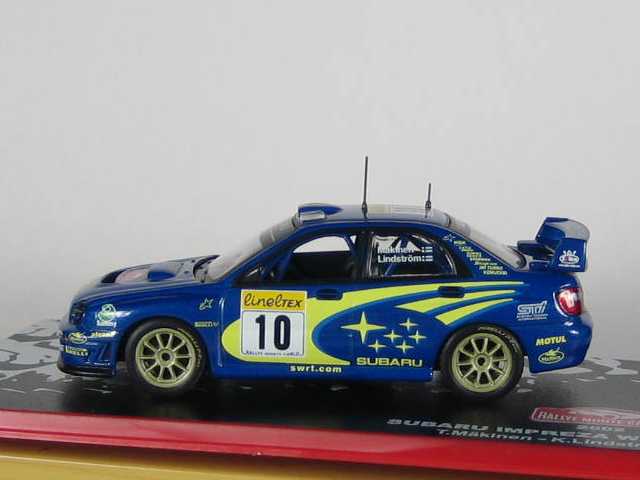 Subaru Impreza WRC, Monte Carlo 2002, T. Mäkinen, no.10