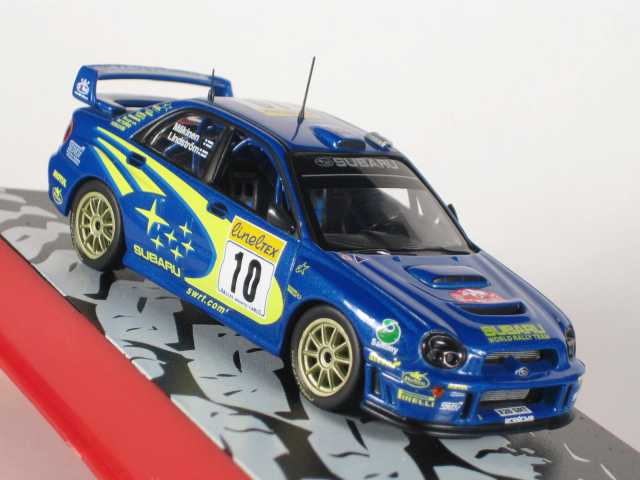 Subaru Impreza WRC, Monte Carlo 2002, T. Mäkinen, no.10