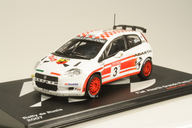 Fiat Punto S2000 Abarth, Rally Russia 2007, A.Alen, no.3