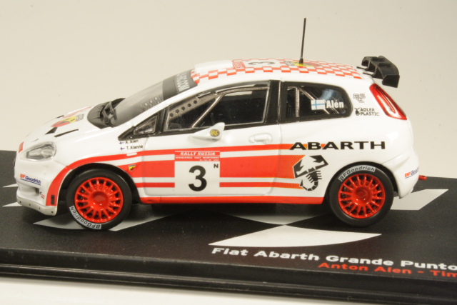 Fiat Punto S2000 Abarth, Rally Russia 2007, A.Alen, no.3