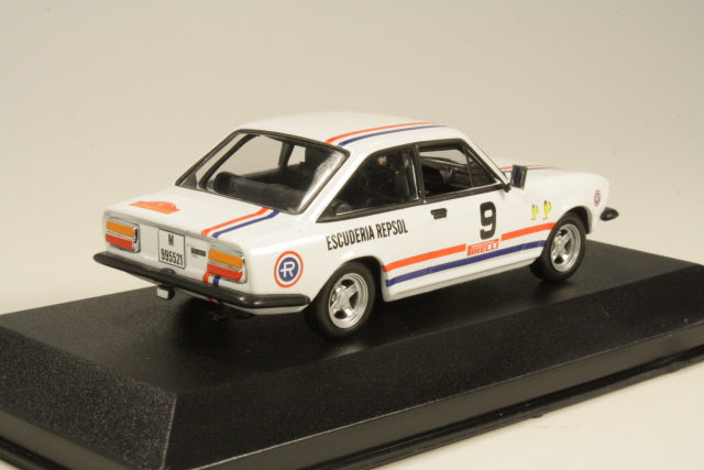 Seat 124 Sport, Vasco-Navarro 1971, M.Juncosa, no.9