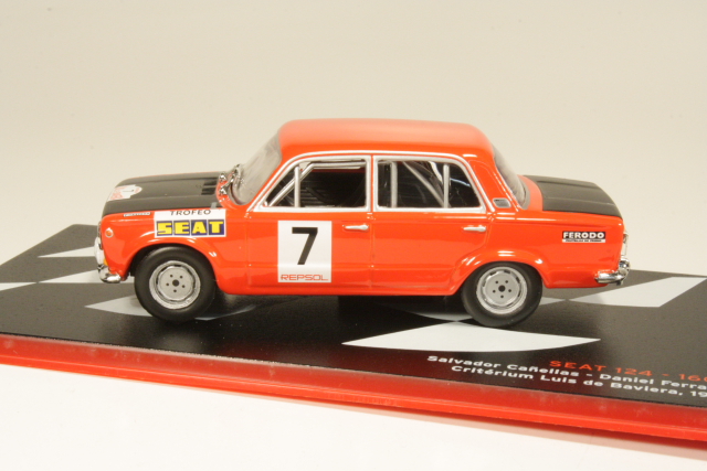 Seat 124 1600, Luis De Baviera 1972, Canellas, no.7 - Sulje napsauttamalla kuva