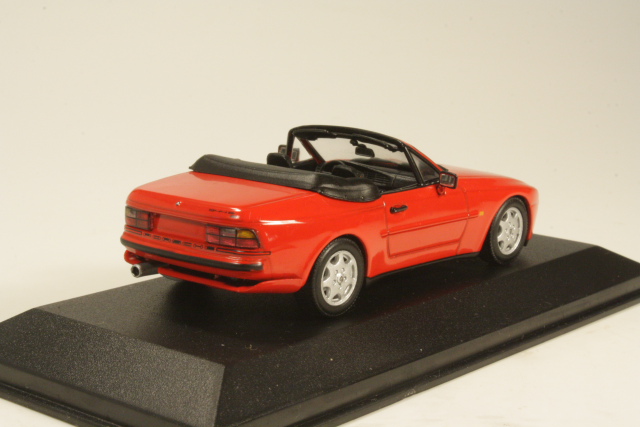 Porsche 944 Cabriolet 1991, punainen - Sulje napsauttamalla kuva