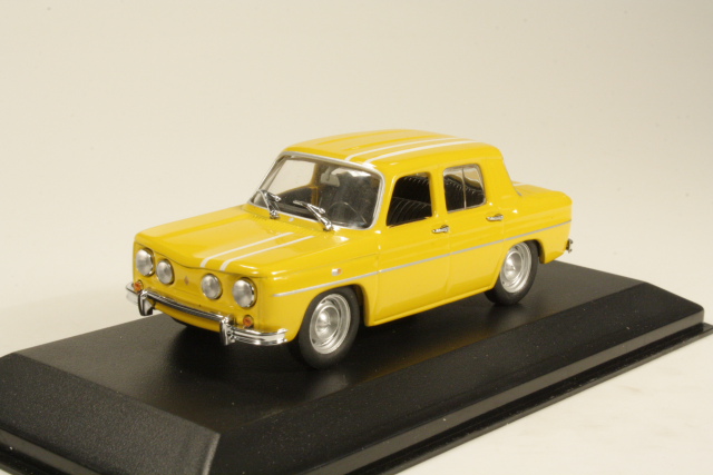 Renault 8 Gordini 1964, keltainen - Sulje napsauttamalla kuva