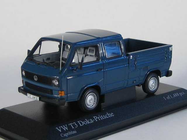 VW T3 Transporter 1983 Avolava, sininen