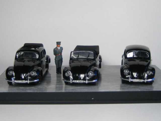VW Presentation 1938, 3 Kuplaa ja Adolf Hitler