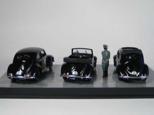 VW Presentation 1938, 3 Kuplaa ja Adolf Hitler