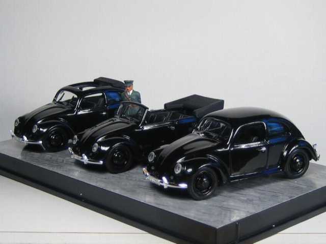 VW Presentation 1938, 3 Kuplaa ja Adolf Hitler