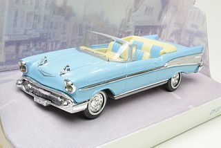 Chevrolet Convertible 1957, sininen