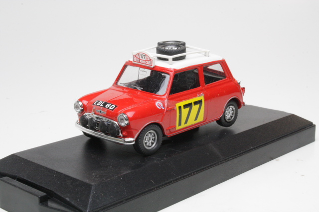 Mini Cooper S, Monte Carlo 1967, R.Aaltonen, no.177