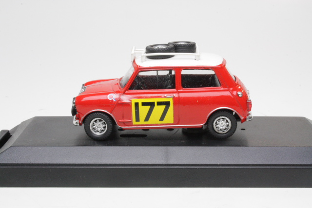 Mini Cooper S, Monte Carlo 1967, R.Aaltonen, no.177