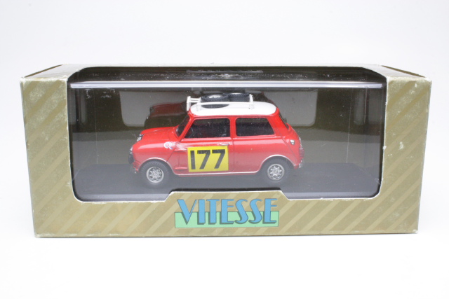 Mini Cooper S, Monte Carlo 1967, R.Aaltonen, no.177