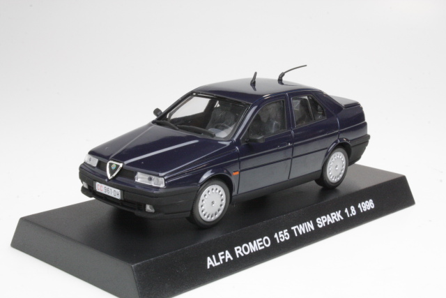 Alfa Romeo 155 Twin Spark 1.8 1996, dark blue "Carabinieri"