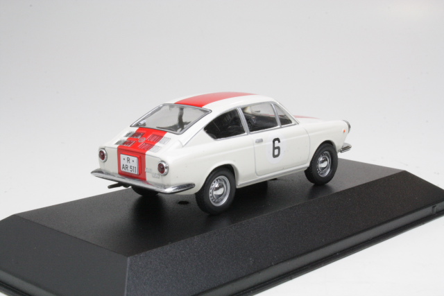 Fiat 850 Coupe, Rally Bavaria 1968, W.Röhrl, no.6