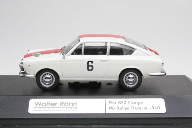 Fiat 850 Coupe, Rally Bavaria 1968, W.Röhrl, no.6