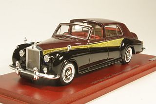 Rolls-Royce Phantom V Sedanca de Ville 1962, black/red