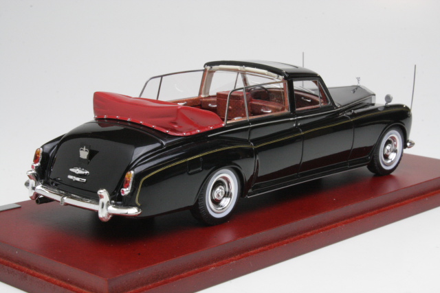 Rolls-Royce Phantom V State Landaulette 1967, musta