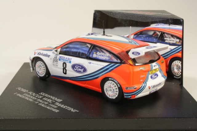 Ford Focus WRC, Sweden 1999, T.Radstrom, no.8