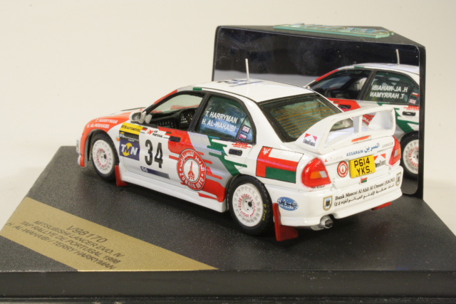 Mitsubishi Lancer Evo IV, Portugal 1998, H.Al-Wahabi, no.34 - Sulje napsauttamalla kuva