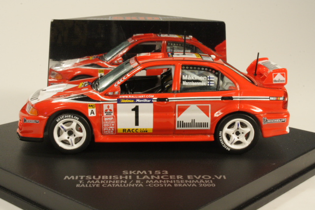 Mitsubishi Lancer Evo VI, Catalunya 2000, T.Mäkinen, no.1