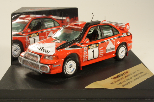 Mitsubishi Lancer Evo VI, Safari 1999, T.Mäkinen, no.1 - Sulje napsauttamalla kuva