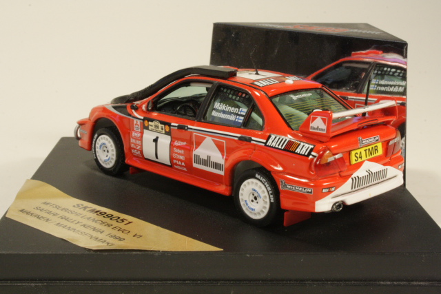 Mitsubishi Lancer Evo VI, Safari 1999, T.Mäkinen, no.1 - Sulje napsauttamalla kuva