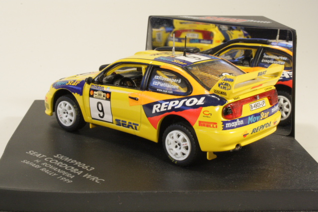 Seat Cordoba WRC, Safari 1999, H.Rovanperä, no.9 - Sulje napsauttamalla kuva