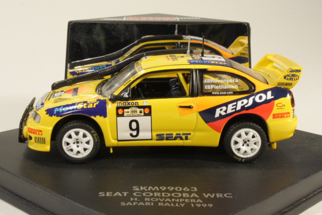 Seat Cordoba WRC, Safari 1999, H.Rovanperä, no.9