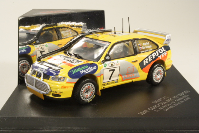 Seat Cordoba WRC, Safari 2000, D.Auriol, no.7