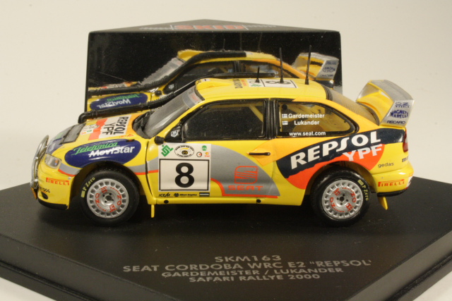 Seat Cordoba WRC, Safari 2000, T.Gardemeister, no.8