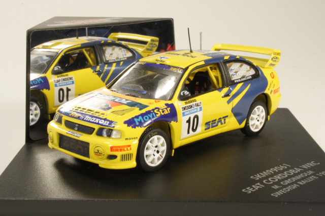 Seat Cordoba WRC, Sweden 1999, M.Grönholm, no.10 - Sulje napsauttamalla kuva