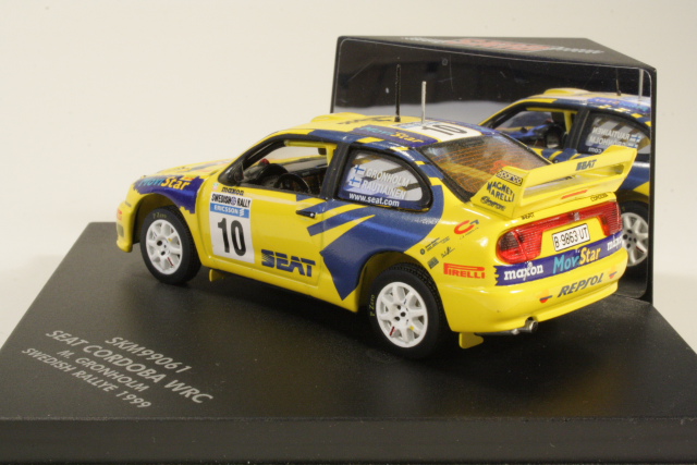 Seat Cordoba WRC, Sweden 1999, M.Grönholm, no.10 - Click Image to Close