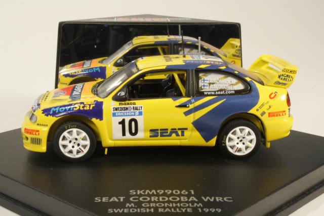 Seat Cordoba WRC, Sweden 1999, M.Grönholm, no.10
