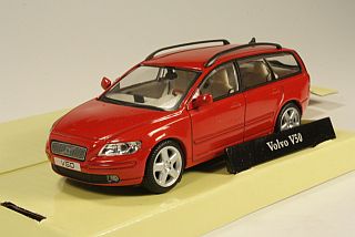 Volvo V50, red