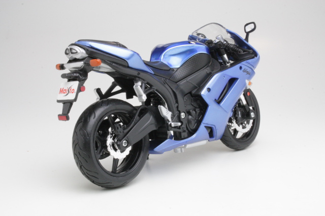 Kawasaki Ninja ZX-6R, sininen - Sulje napsauttamalla kuva