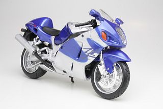 Suzuki GSX1300R Hayabusa, sininen/hopea