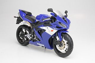 Yamaha YZF-R1, sininen/valkoinen - Sulje napsauttamalla kuva